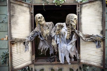 Fototapeta Halloween Ghost Haunted House obraz