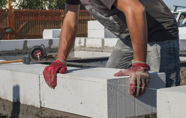 aerated concrete masonry