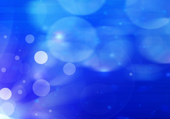 blue abstract light effect background