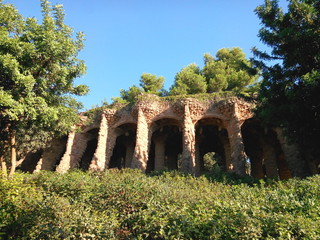 парк Гуэля в Испании