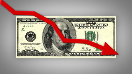 Decline of American Money Currency Value 4344 - Powered by Adobe