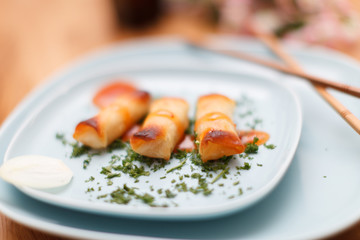 Chinese Vegetable spring rolls