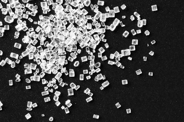 Macro detail of sugar.