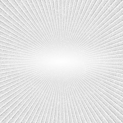 3D White Rays with Sparkles. Abstract Vector Background