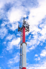 Obraz premium Cellular communications tower