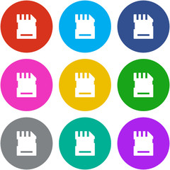 Flat Multicolor App Icon