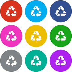 Flat Multicolor App Icon