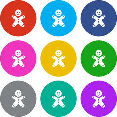Flat Multicolor App Icon