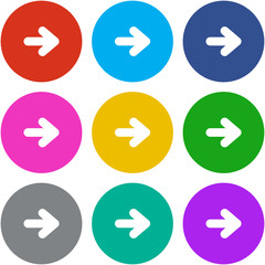 Flat Multicolor App Icon