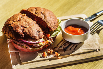 Delicious burger