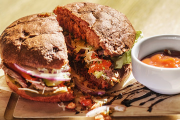 Delicious burger