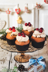 Christmas cupcakes