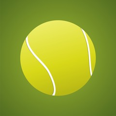 Tennis design ball