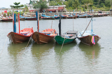 Fototapeta na wymiar Fishing Boats