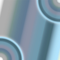 illustrated background lines and 2 rainbow circle