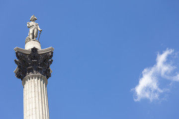 Nelson's Column, Trafalgar Square, London, England