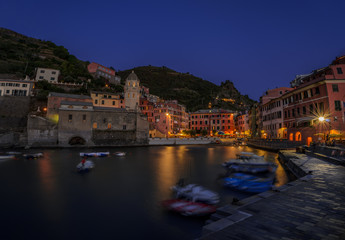 Vernazza by night