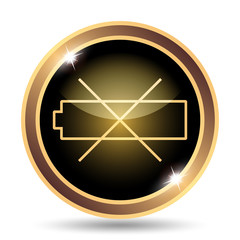 Empty battery icon