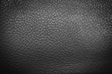 Black leather background