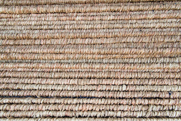 pattern of thatch roof