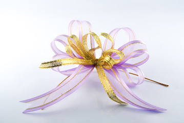 Obraz na płótnie Canvas ribbon bow