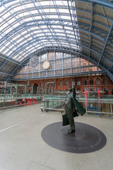 Obraz premium St. Pancras International Station in London