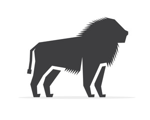 Vector lion logo