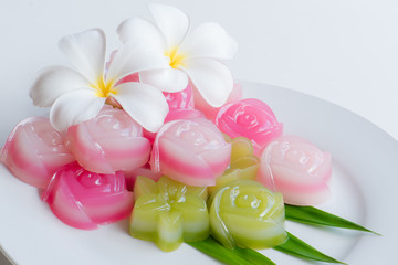 Thailand's traditional jelly dessert