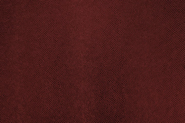 Red leather texture as background