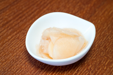 生姜甘酢漬け