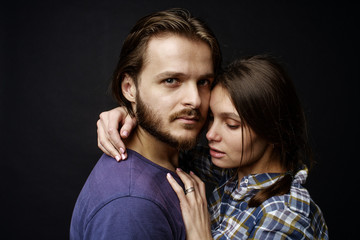 Young couple in love