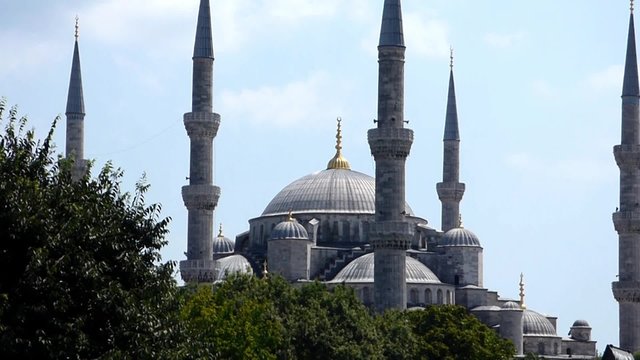 istanbul view of the blue mosque