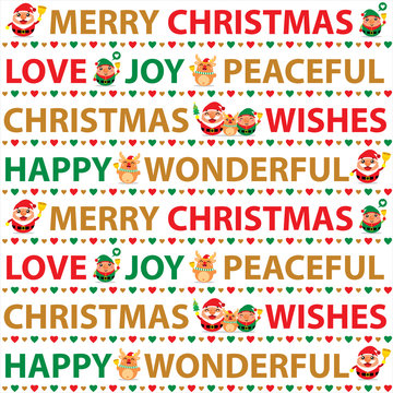 Merry Christmas Seamless