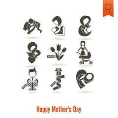 Happy Mothers Day Icons