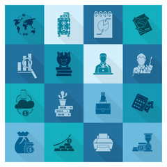 Business and Finance Icon Set