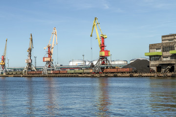 Obraz premium port in summer