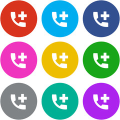 Flat Multicolor App Icon