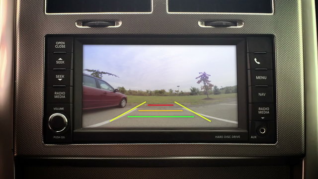 Vehicle In-Dash Backup Camera