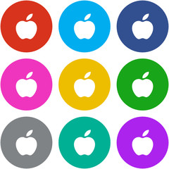 Flat Multicolor App Icon