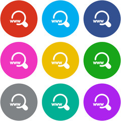 Flat Multicolor App Icon
