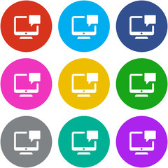 Flat Multicolor App Icon
