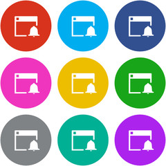 Flat Multicolor App Icon