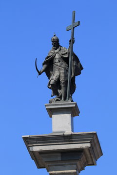 Sigismund's Column in Warsaw, Poland.