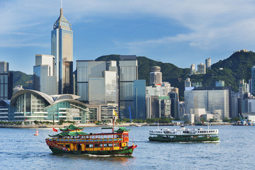 Fototapeta premium Victoria Harbor of Hong Kong