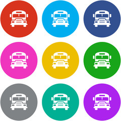 Flat Multicolor App Icon