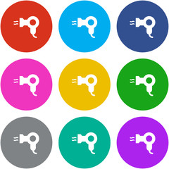 Flat Multicolor App Icon