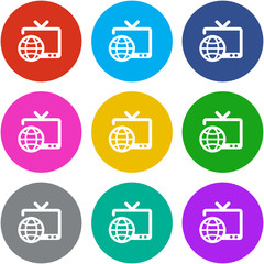 Flat Multicolor App Icon