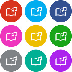 Flat Multicolor App Icon