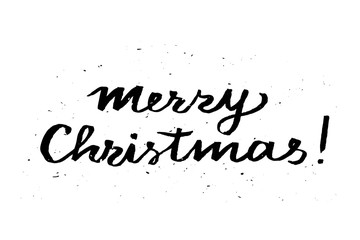 Greeting Christmas card