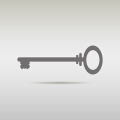 Key vector icon